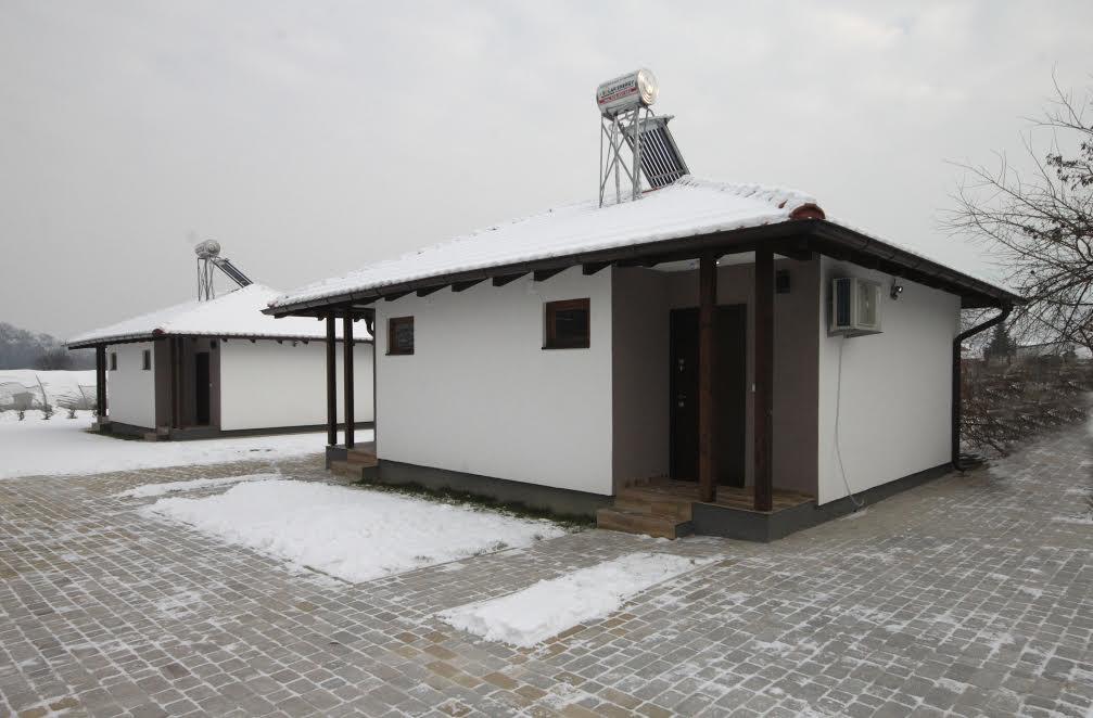 Konak Nestor Bungalows Escópia Exterior foto